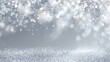 © Shi - Silver Sparkling Bokeh Background for Festive and Elegant Designs