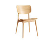 © Sam - PNG of Minimalist wooden chair with a natural finish, perfect for modern interiors and functional decor.