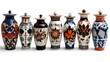 © EwaStudio - Beautifully arranged vases in different styles and colors
