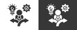 © Jackcuan - Competence Icon Set Vector Collection Isolated In Black And White