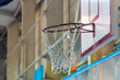 © Nobilior - basketball hoop in a gym