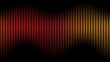 © MAZID - Abstract vertical stripes of red and gold light with dark shadows