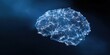 © Iryna - Abstract digital brain network with glowing connections on dark background