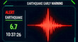 © MD NAZMUL - Earthquake Early Warning System Display