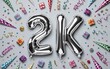 © HSINA - Celebrating a social media milestone with 2K balloon decorations and gifts.