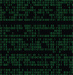 © SAIF820 - Abstract digital data stream seamless pattern binary code technology background vector