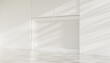 © Pardina Studio x Katya D/Stocksy - Minimalist White Wall Panels and Soft Light
