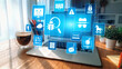 © InfiniteFlow - The concept of malware protection is vital for cybersecurity. This system provides robust virus protection, scanning for threats to ensure data safety and network security. Gist