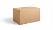 © Khoira Studio - Carton mockup cube on white background. Studio shot