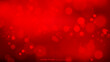 © CoolFinger101 - Abstract red bokeh background with glowing defocused lights and glittering particles