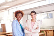© peopleimages.com - Portrait, business and women with arms crossed in office for career pride, about us and real estate. Smile, people or ambition for collaboration, property development and team for listing opportunity