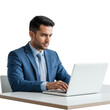 © JD-Studio icon - Businessman Working on Laptop – Corporate Productivity.png