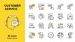© charli - Customer Service Icons Set - Support, Help, Feedback, and Communication Graphics