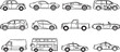 © ranojit - set of car icons