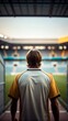 © NoorArt Studio - Soccer player walking out onto the field from tunnel