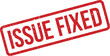 © Mahmud - Red grunge rubber stamp mark with the text ISSUE FIXED indicating a problem has been successfully resolved