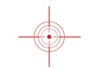 © Bibekananda - Red crosshair reticle target sight isolated on transparent background
