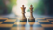 © Sahwa - chess pieces on a chessboard