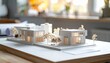 © yurbi - Architectural Model of Modern Houses and Urban Planning