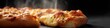 © Andrii Zastrozhnov - Close-up of steaming cheese pizza with melted toppings on rustic crust