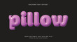 © Vectorflow Studio - Pillow 3d inflated Style editable text effect template