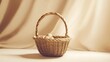 © Juel - Natural Wicker Basket Shown In Soft Lighting high resolution picture