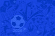 © stockdevil - Soccer cup red background, football world championship 2026, vector illustration
