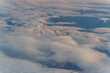 © LCH photo gallery - View from airplane's window above clouds during sunset
