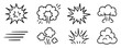 © Vladyslav Tykhonov - Linear symbols of Explosions and smoke vector illustration EPS 10
