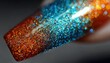 © MrHamster - Extreme  reveals shimmering gradient of metallic particles on a cosmetic surface