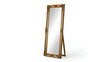 © Muhammad - Ornate gold-framed full-length mirror standing on a white background