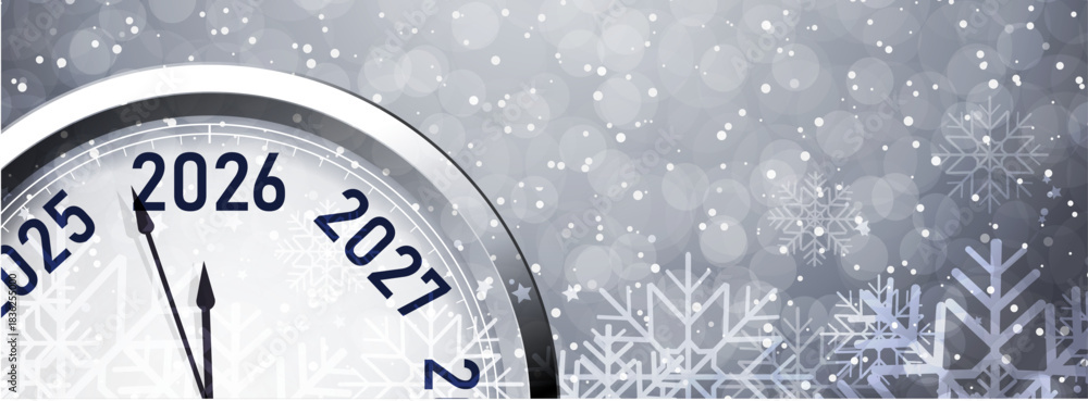 New Year's Eve 2026. Vector illustration