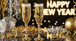 © Nitro arts - Happy new year 2026 celebrating background