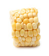 © New Africa - Piece of raw corn cob isolated on white
