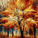 autumn in the forest