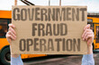 © AndriiKoval - 'Government Fraud Operation' Officials orchestrate deceptive schemes. GOVERNMENT. FRAUD. OPERATION. OFFICIALS. SCHEMES.