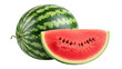 © Tasin - Fresh whole and cut watermelon fruit isolated on transparent background