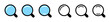 © Maksim - Search Icon Set – Classic Magnifying Glass Icon Set.