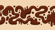© Khan - Chocolate sauce splatter design element