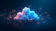 © Nuttamon - Vivid photograph depicting sophisticated cloud virtualization environments that utilize virtual machines and advanced hypervisor technologies to drive efficient digital infrastructure and modern IT so