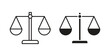 © iconic - Scale icons, vector design. Silhouette and stroke icon collection