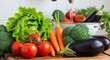 © MysticHaven - Vibrant Assortment of Produce Ready for Cooking