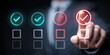 © Thi - Review and evaluation of article content relies on survey feedback to determine satisfaction rating