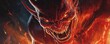 © ivona - Demonic creature engulfed in flames.