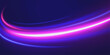 © Jharna Akter - Abstract blue and purple background with flowing light waves and glowing lines. wave, backgrounds, black, animation, flow, pattern, pink, video
