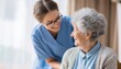 © Tetiana - Experienced Caregiver Providing Professional Care To Patient: A Dedicated And Skilled Individual Ensuring The Well-Being Of Her Client.