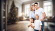 © BillionPhotos.com - Happy young parents with cute child at home