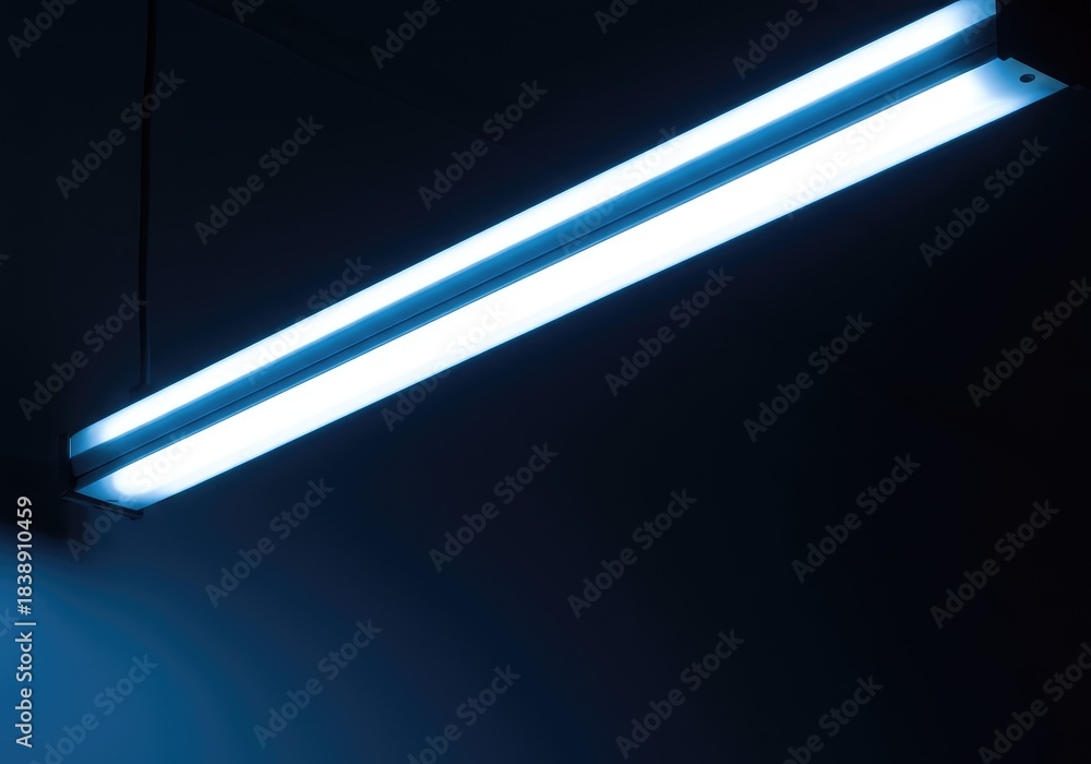 Bright, modern lighting solution using less electricity, emphasizing ...