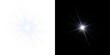 © slavo484 - Starburst flash PNG with expanding flare rays, glowing halo, soft shine and cosmic sparkle suitable for graphic compositions. This PNG Overlay enriches illumination.
