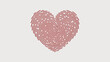 © MH Creation House - Heart made of fingerprint lines is unique sign of love passion romance and care represents individual identity and special bond in relationships vector illustration